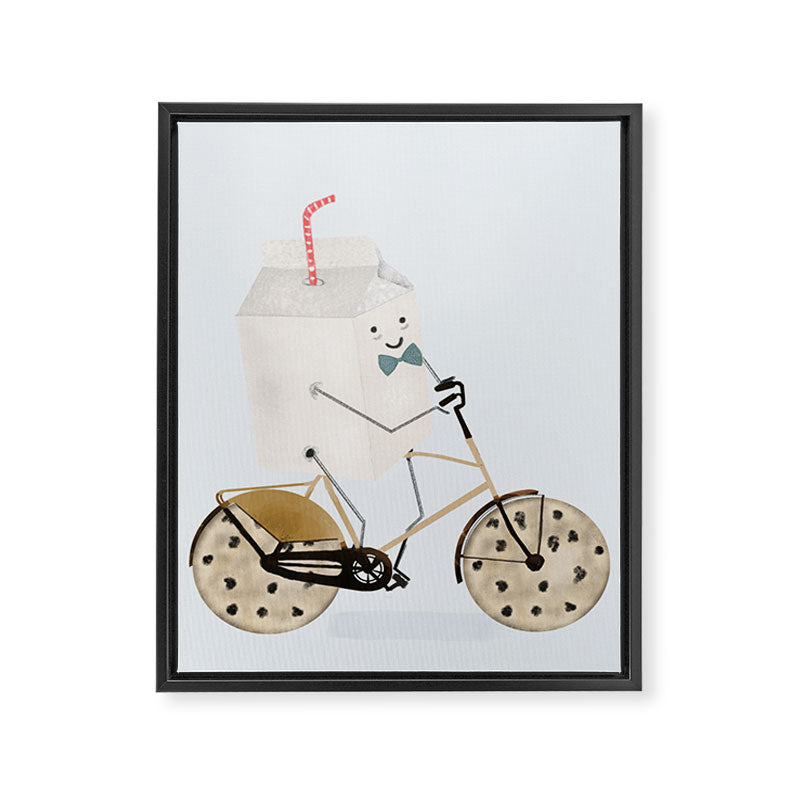 milk and cookies Framed Canvas Print Gallery Image 8