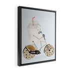 milk and cookies Framed Canvas Print Gallery Image 2