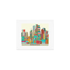 Minneapolis city  Art Print Gallery Image 1
