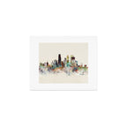 minneapolis minnesota skyline Art Print Gallery Image 1