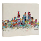 Minneapolis Minnesota skyline Canvas Print Gallery Image 14