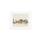 nashville tennessee skyline Art Print Gallery Image 1
