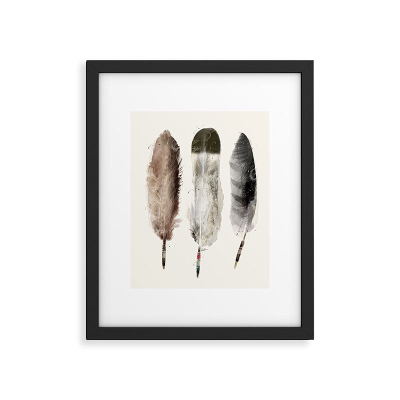 nature feathers Framed Art Print Gallery Image 6