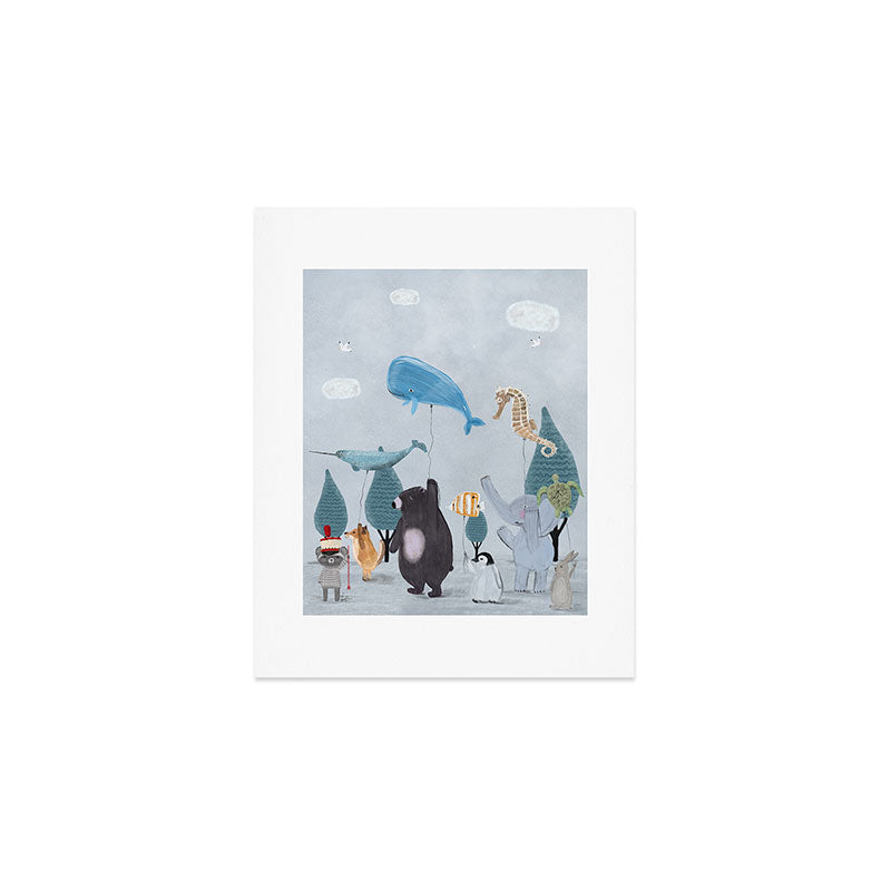 Nature Parade Art Print
