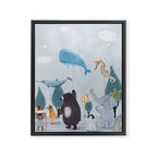 nature parade Framed Canvas Print Gallery Image 8