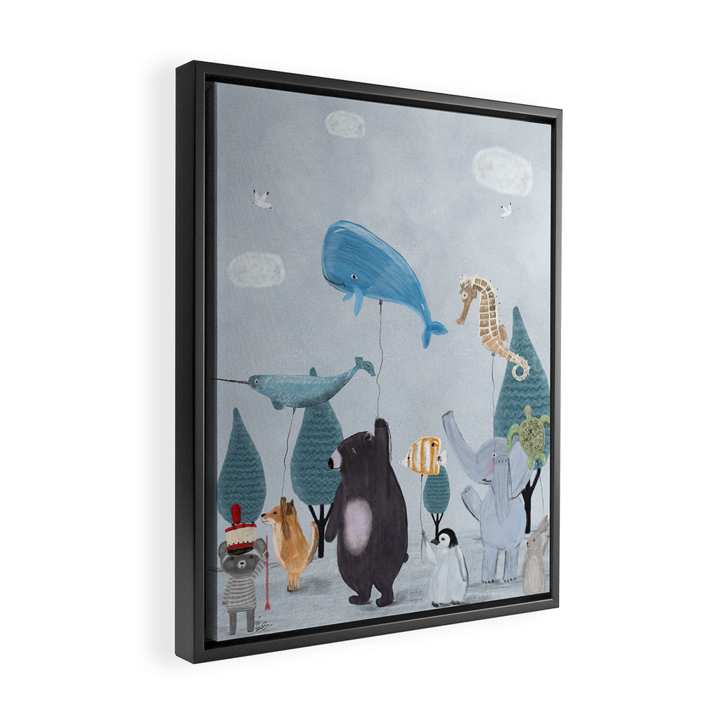 nature parade Framed Canvas Print Gallery Image 2