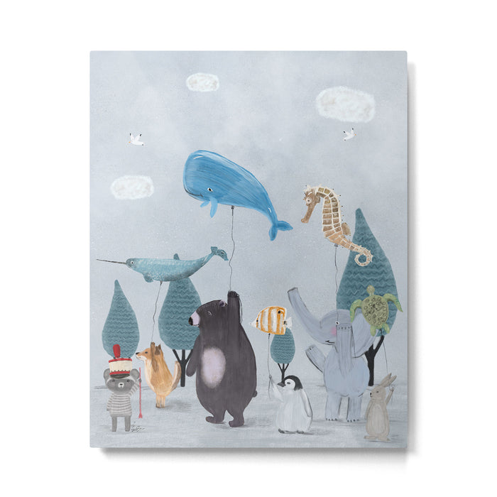 nature parade Metal Print Gallery Image 1