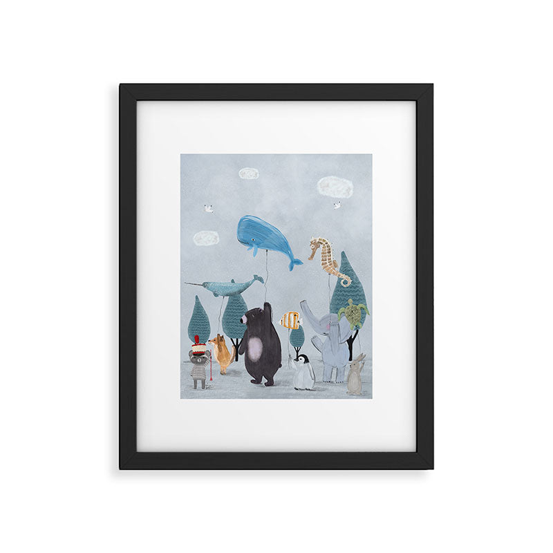 nature parade Framed Art Print Gallery Image 6