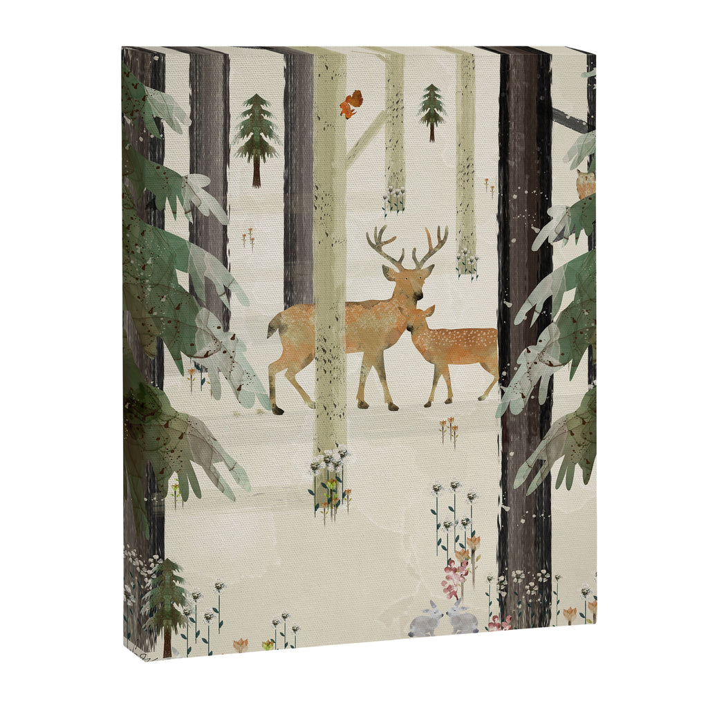 nature's way the deer Canvas Print Gallery Image 6