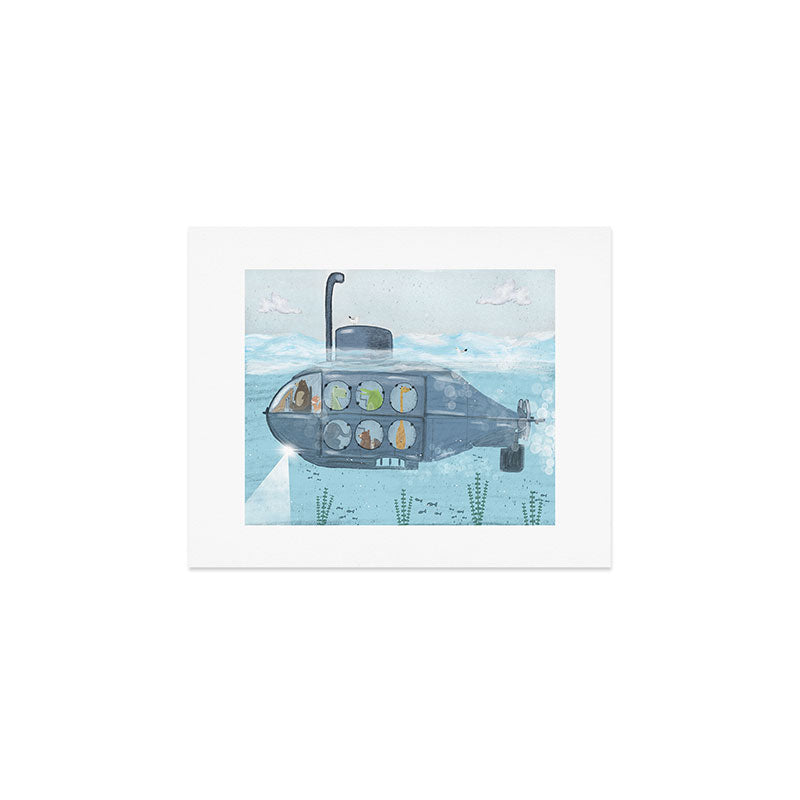 nautical explorers Art Print Gallery Image 1