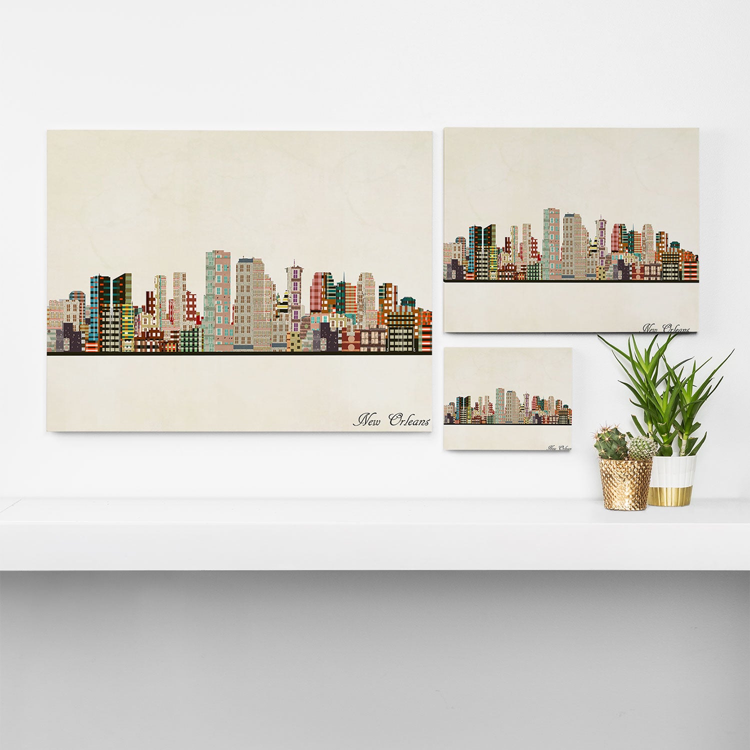 new orleans skyline Canvas Print Gallery Image 3
