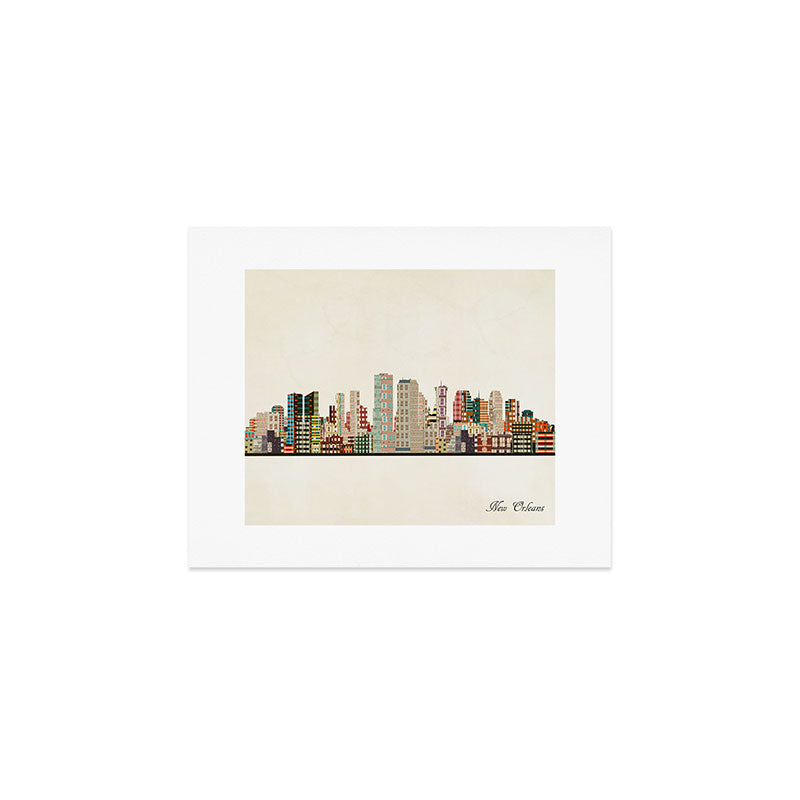 new orleans skyline Art Print Gallery Image 1