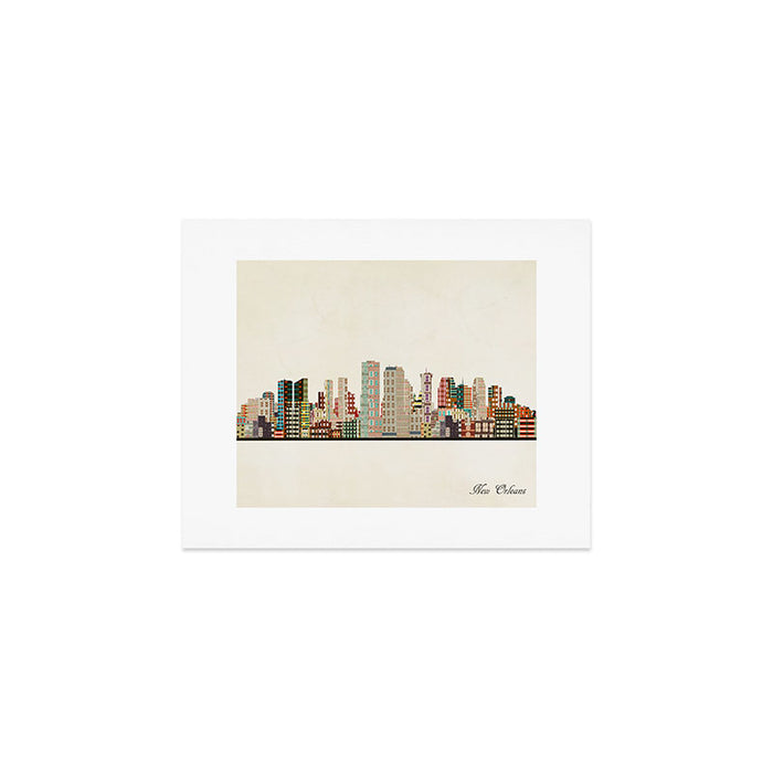 new orleans skyline Art Print Gallery Image 1