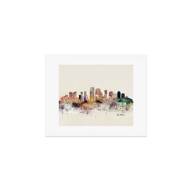 new orleans skyline Art Print Gallery Image 1
