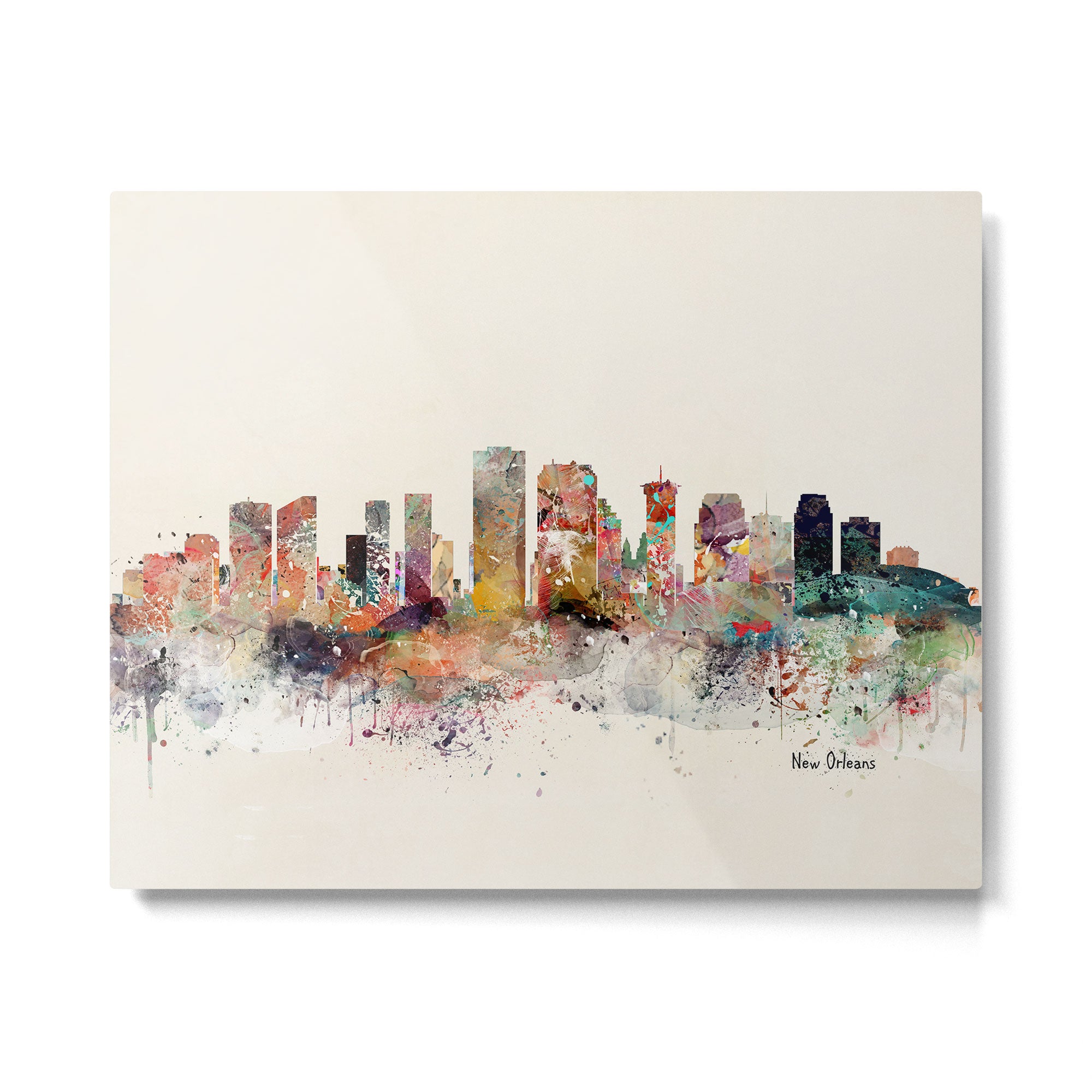 new orleans skyline Metal Print Gallery Image 6