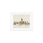 new york city skyline Art Print Gallery Image 1