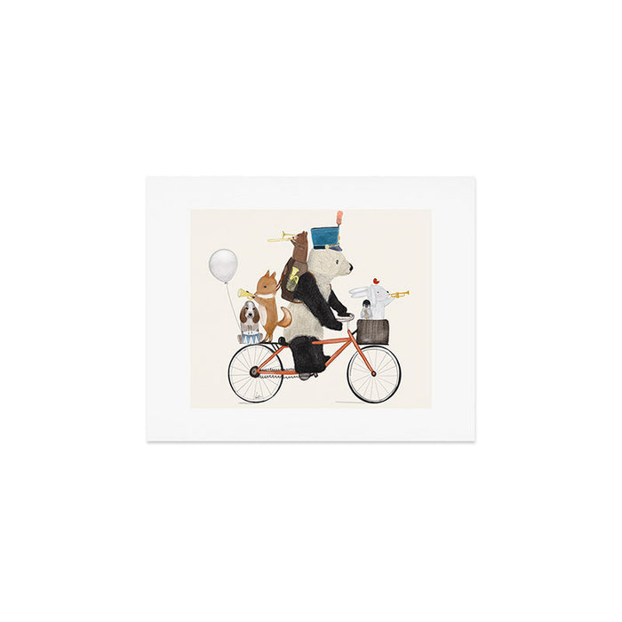 off to band camp Art Print Gallery Image 1
