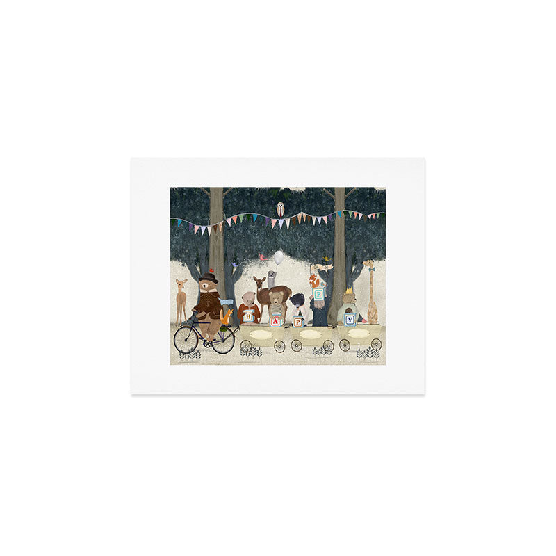 oh so happy Art Print Gallery Image 1