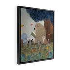 once upon a time Framed Canvas Print Gallery Image 2