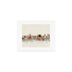 orlando florida skyline Art Print Gallery Image 1