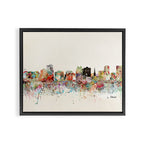 orlando florida skyline Framed Canvas Print Gallery Image 8