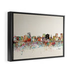 orlando florida skyline Framed Canvas Print Gallery Image 2
