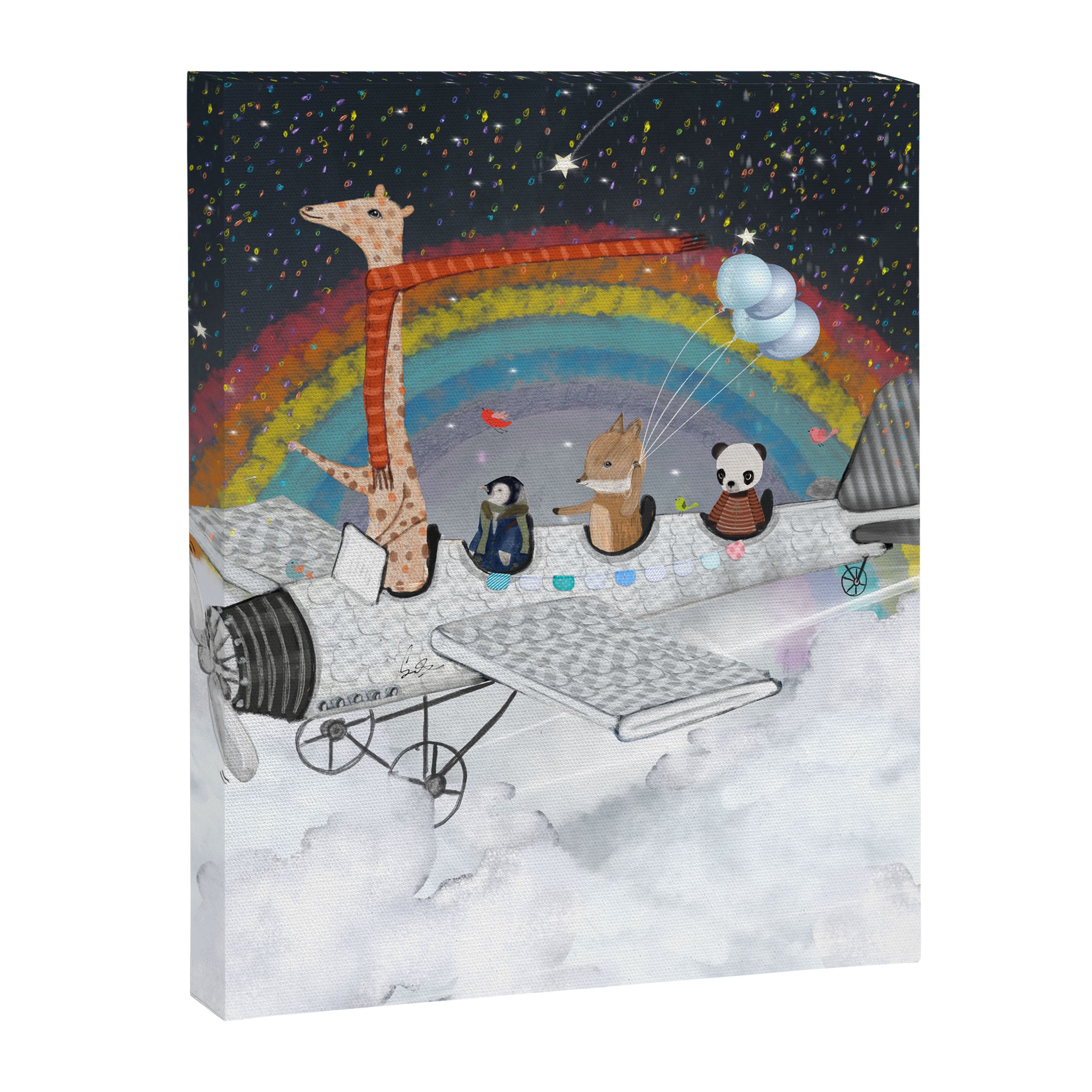 over the rainbow Canvas Print Gallery Image 3