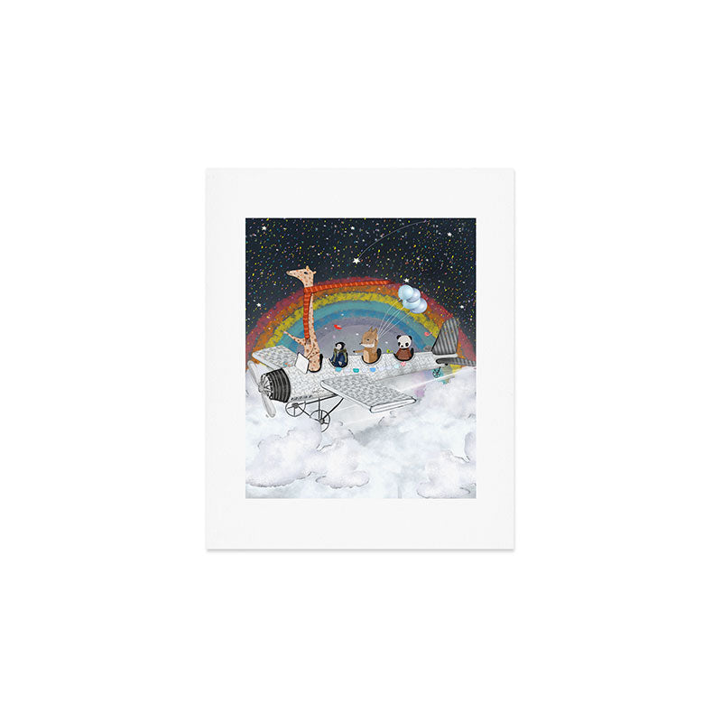 over the rainbow Art Print Gallery Image 1