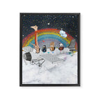 over the rainbow Framed Canvas Print Gallery Image 6