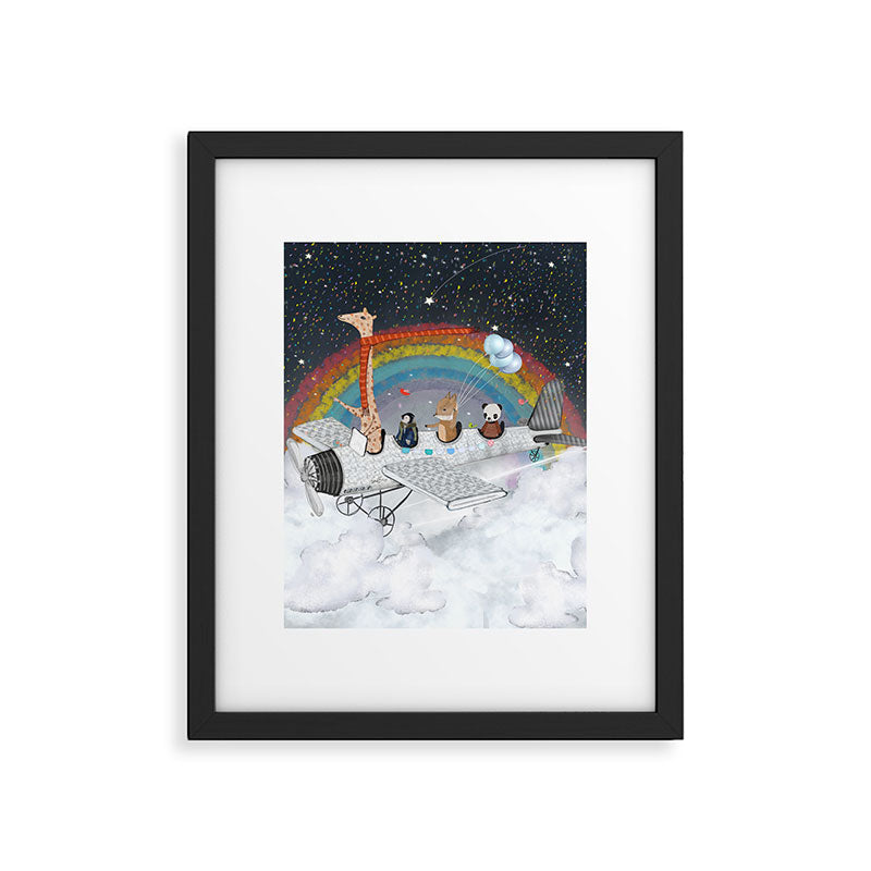over the rainbow Framed Art Print Gallery Image 4