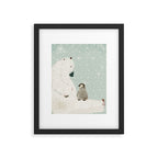 penguin and bear Framed Art Print Gallery Image 6
