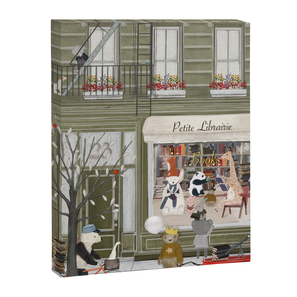 petite librairie Canvas Print Gallery Image 6