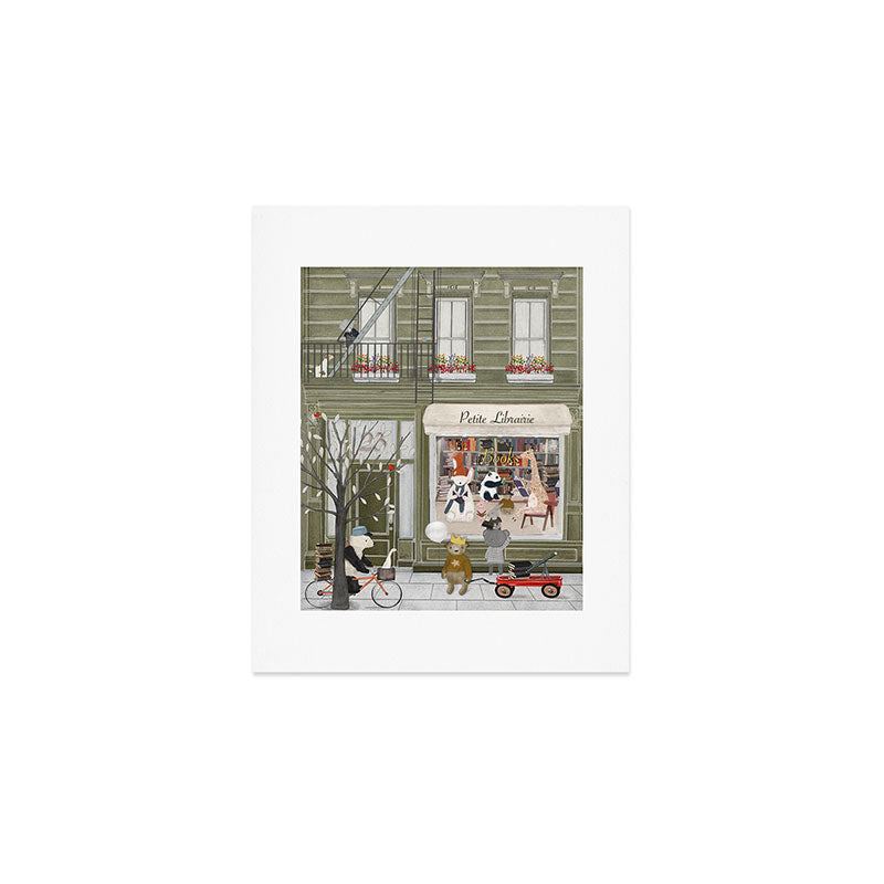 petite librairie Art Print Gallery Image 1