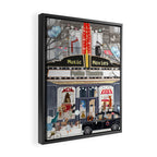 petite theatre Framed Canvas Print Gallery Image 2