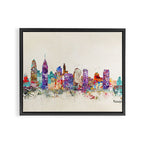 philadelphia pennsylvania Framed Canvas Print Gallery Image 2