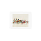 philadelphia skyline Art Print Gallery Image 1