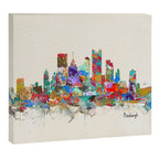 Pittsburgh Pennsylvania skyline Canvas Print Gallery Image 12