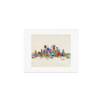 Pittsburgh Pennsylvania skyline Art Print Gallery Image 1