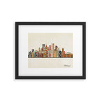 pittsburgh skyline Framed Art Print Gallery Image 4