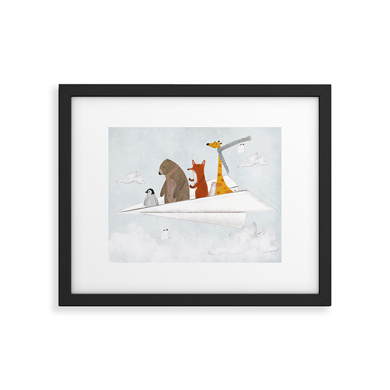 plane sailing Framed Art Print Gallery Image 4