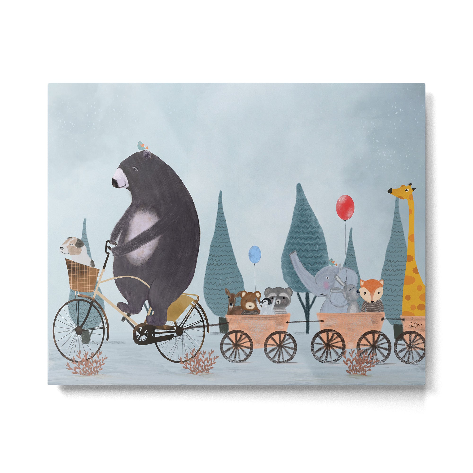 play time Metal Print Gallery Image 6