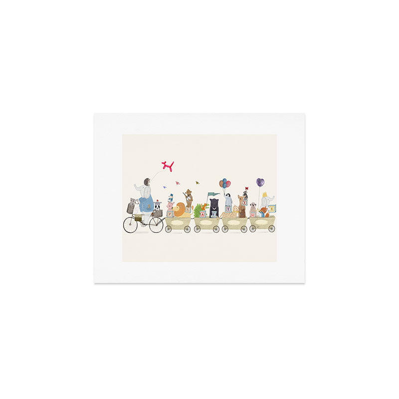 playtime parade Art Print Gallery Image 1