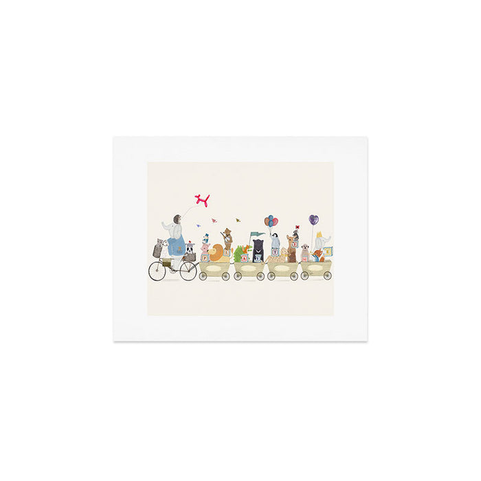 playtime parade Art Print Gallery Image 1