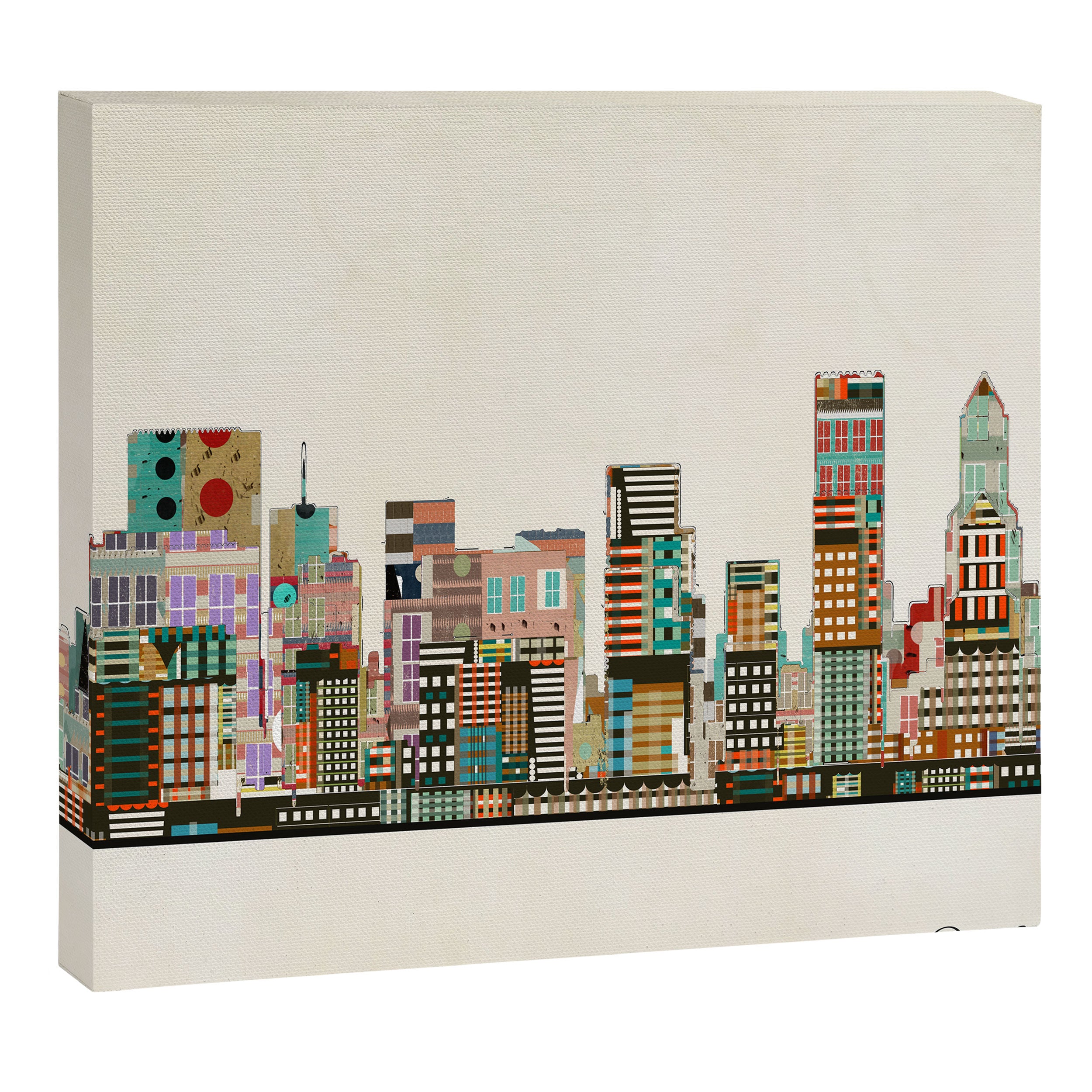 portland oregon skyline Canvas Print Gallery Image 14