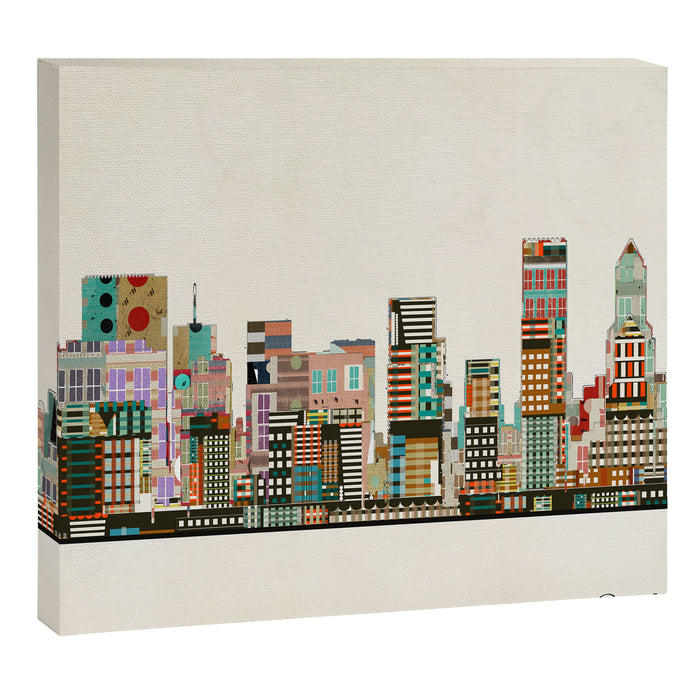 portland oregon skyline Canvas Print Gallery Image 1