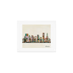 portland oregon skyline Art Print Gallery Image 1