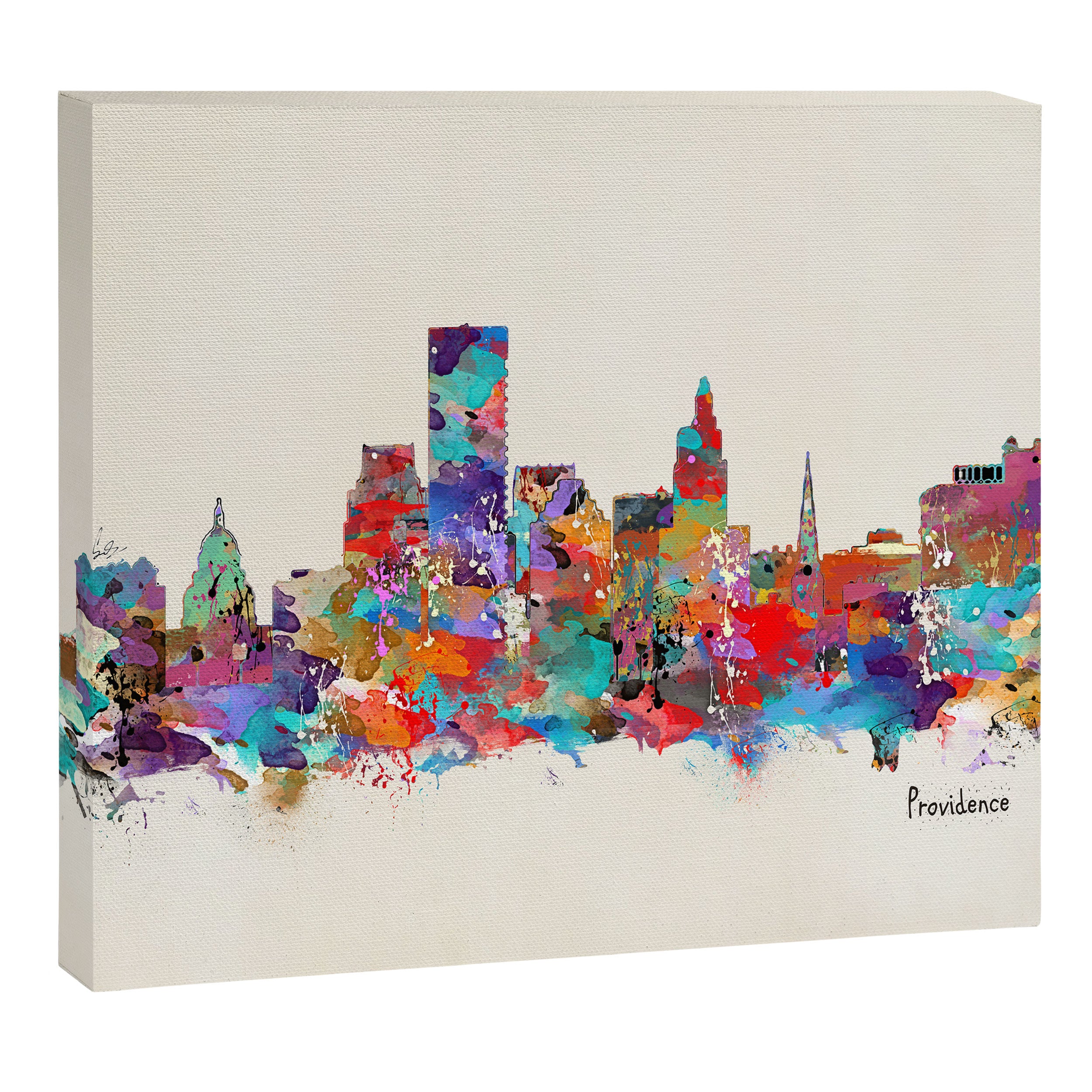 Providence Rhode Island Canvas Print Gallery Image 14