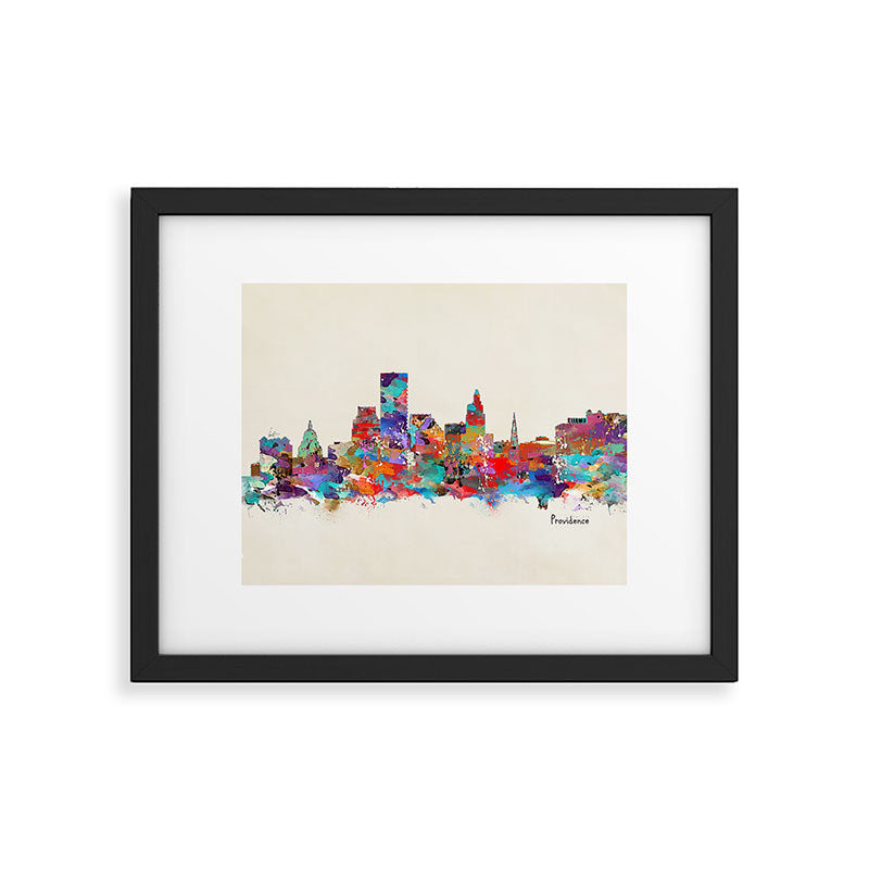 Providence Rhode Island Framed Art Print Gallery Image 6