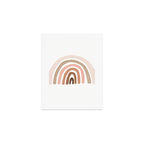 rainbow pink minimalist Art Print Gallery Image 1