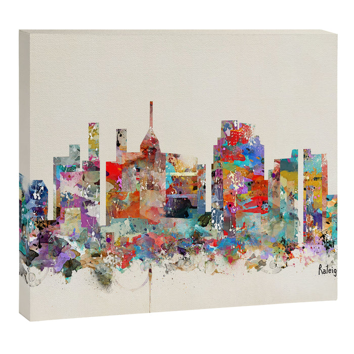 raleigh north carolina Canvas Print Gallery Image 1